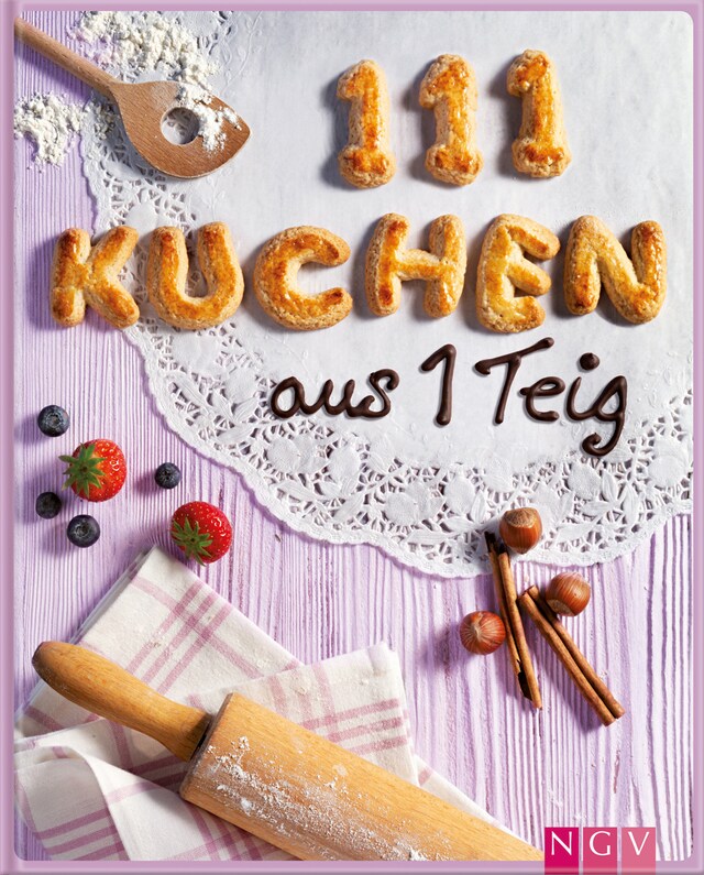 Buchcover für 111 Kuchen aus 1 Teig