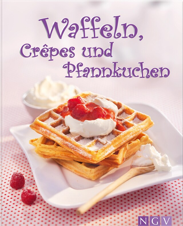 Buchcover für Waffeln, Crêpes und Pfannkuchen