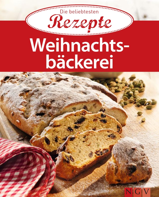 Buchcover für Weihnachtsbäckerei