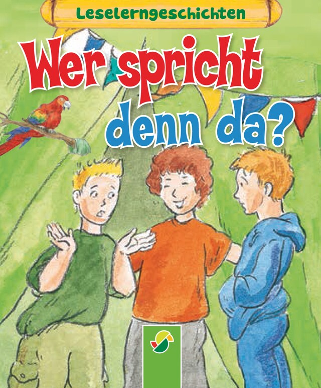 Book cover for Wer spricht denn da?