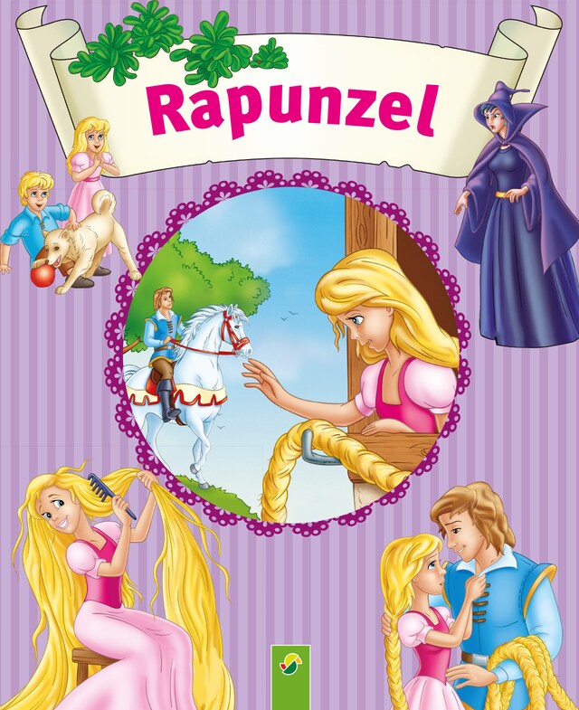 Copertina del libro per Rapunzel