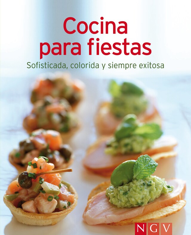 Buchcover für Cocina para fiestas