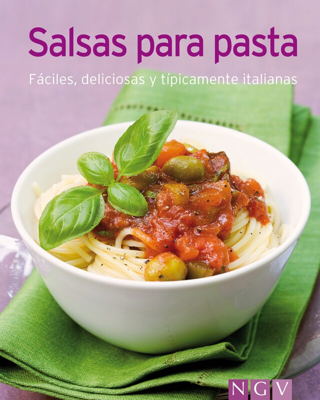 Boekomslag van Salsas para pasta