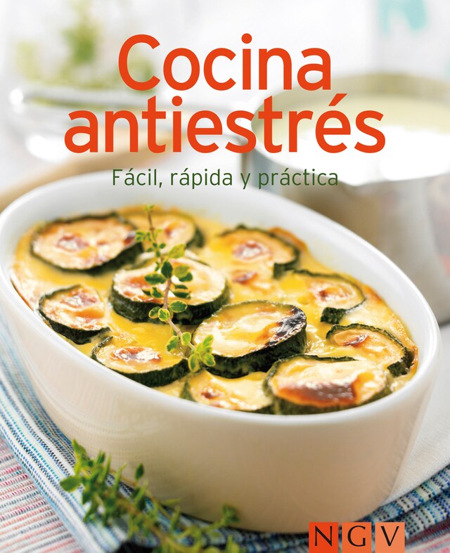 Buchcover für Cocina antiestrés