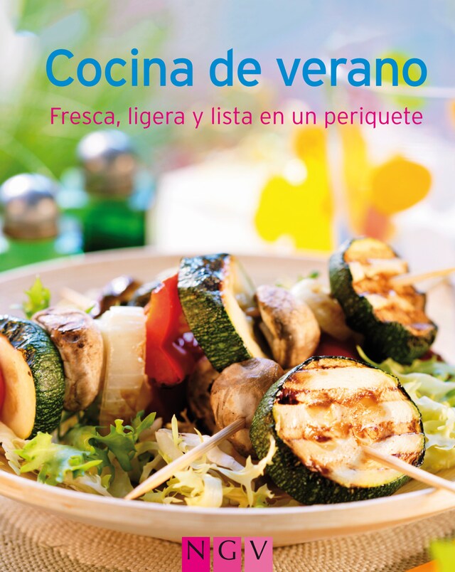 Buchcover für Cocina de verano