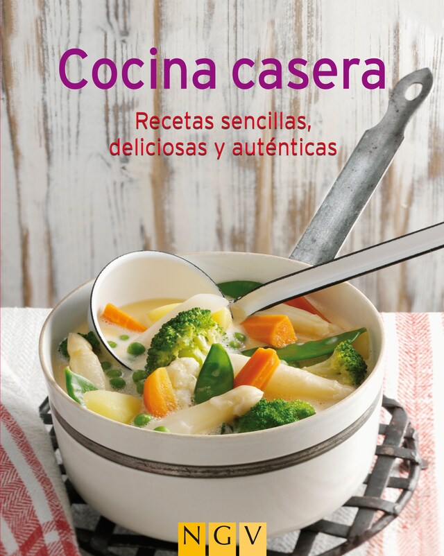 Portada de libro para Cocina casera