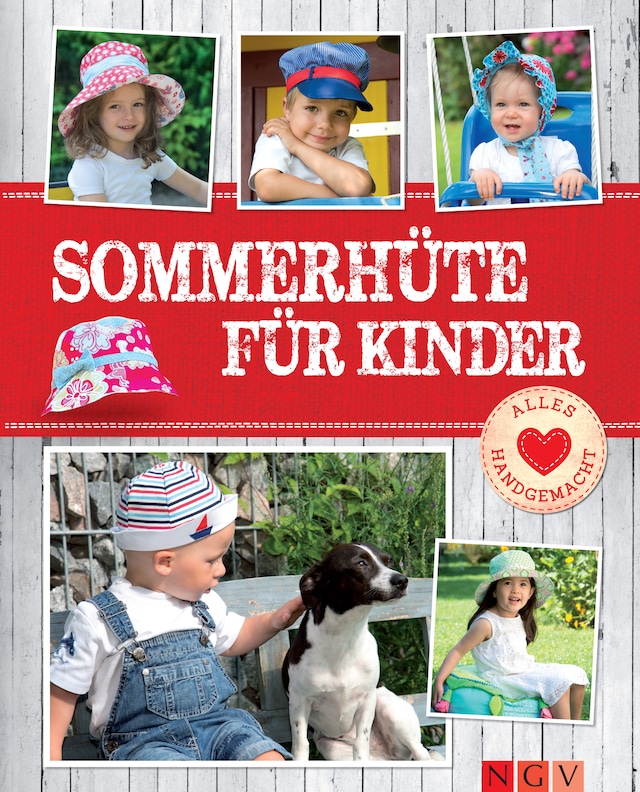 Buchcover für Sommerhüte für Kinder - Mit Schnittmustern zum Download
