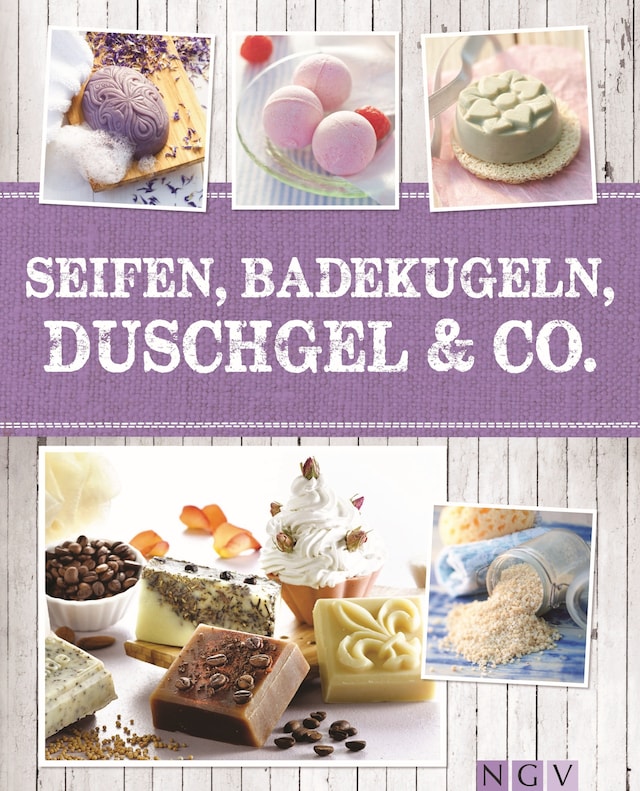 Buchcover für Seifen, Badekugeln, Duschgel & Co.