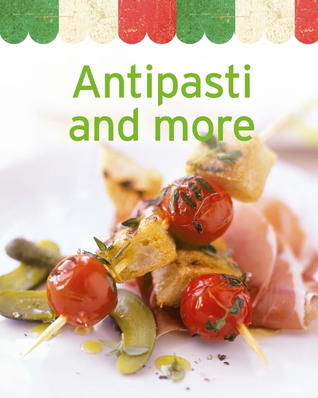 Book cover for Antipasti and more