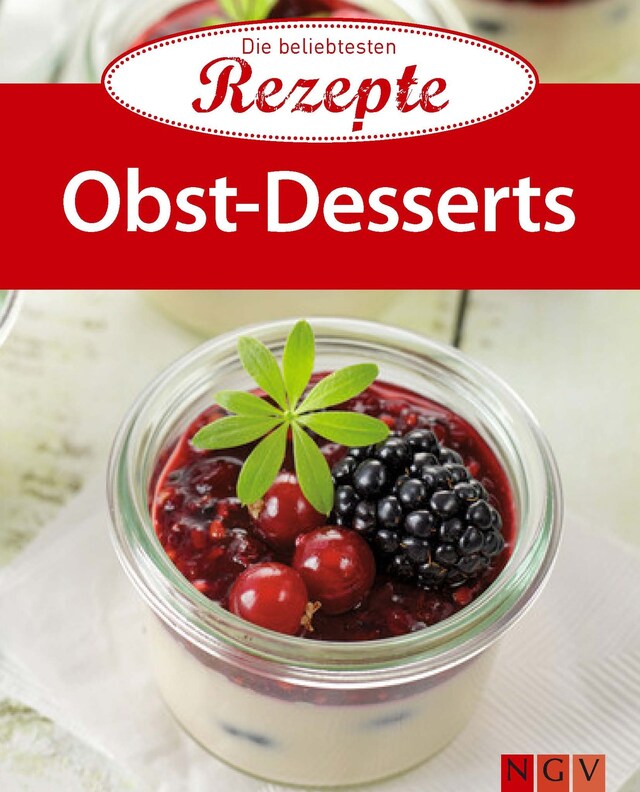 Buchcover für Obst-Desserts