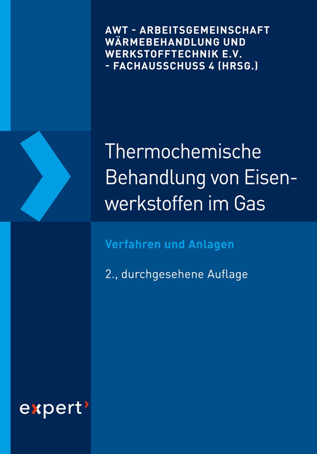 Buchcover für Thermochemische Behandlung von Eisenwerkstoffen im Gas