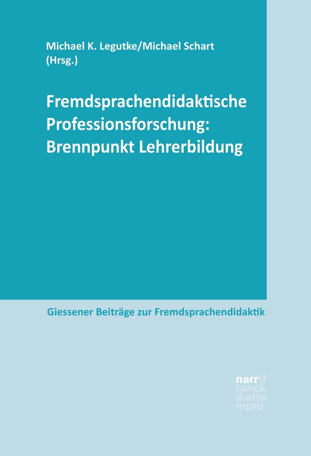 Book cover for Fremdsprachendidaktische Professionsforschung: Brennpunkt Lehrerbildung