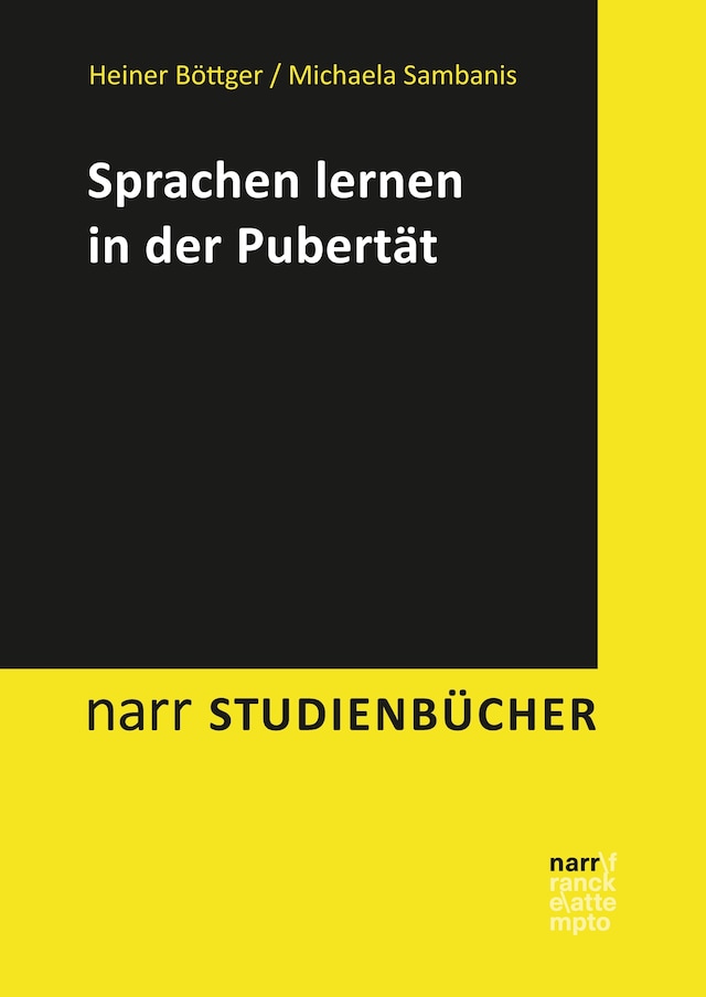 Book cover for Sprachen lernen in der Pubertät