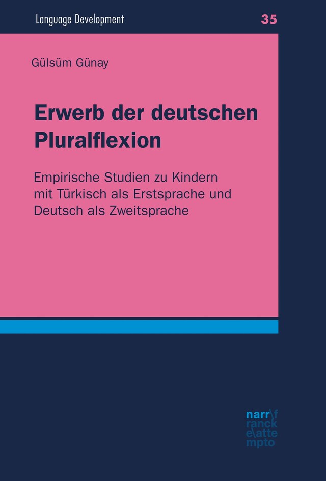 Okładka książki dla Erwerb der deutschen Pluralflexion