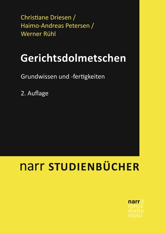 Book cover for Gerichtsdolmetschen