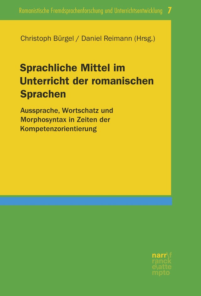 Buchcover für Sprachliche Mittel im Unterricht der romanischen Sprachen