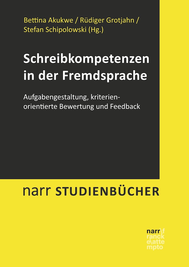 Kirjankansi teokselle Schreibkompetenzen in der Fremdsprache