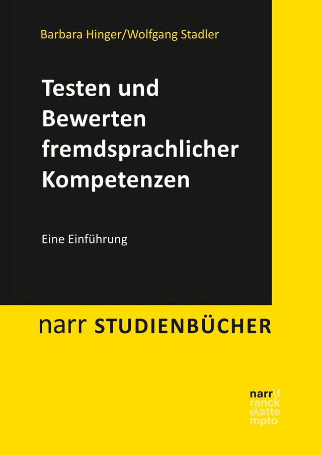 Kirjankansi teokselle Testen und Bewerten fremdsprachlicher Kompetenzen