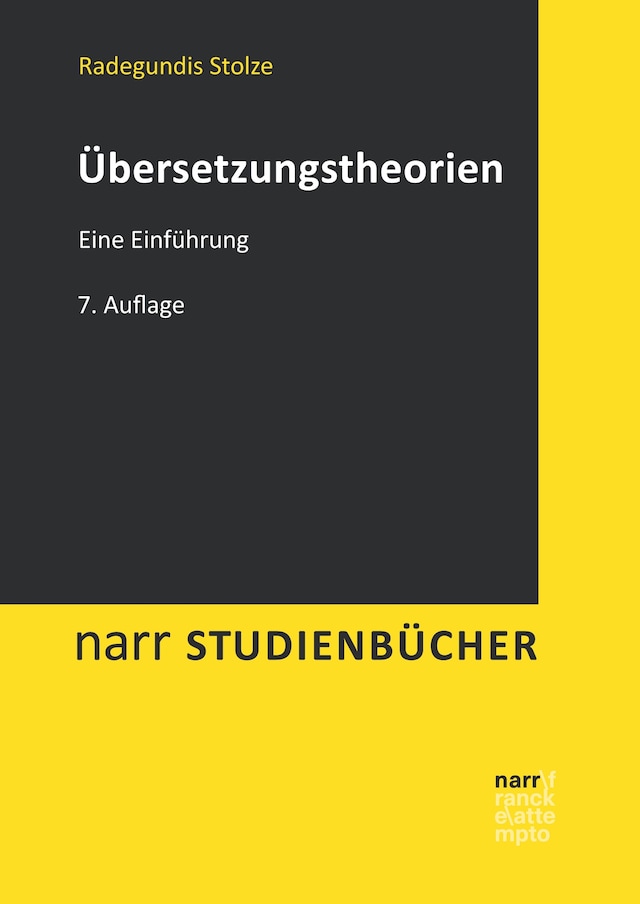 Book cover for Übersetzungstheorien