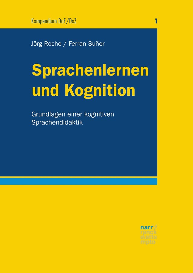 Book cover for Sprachenlernen und Kognition