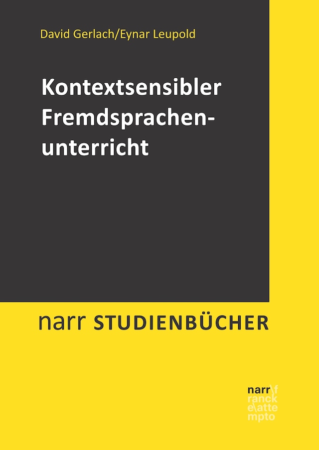 Buchcover für Kontextsensibler Fremdsprachenunterricht