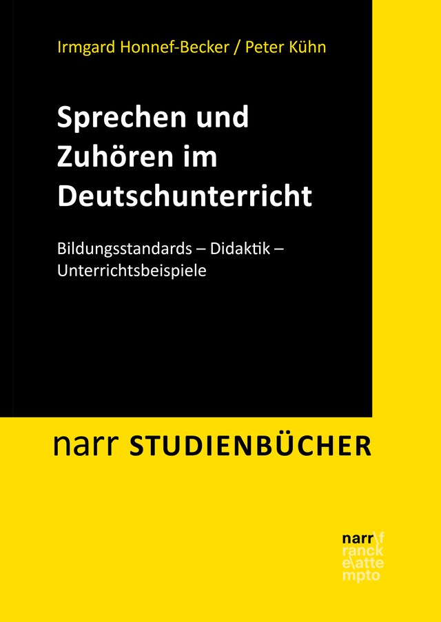 Kirjankansi teokselle Sprechen und Zuhören im Deutschunterricht