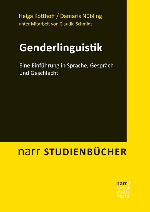 Book cover for Genderlinguistik