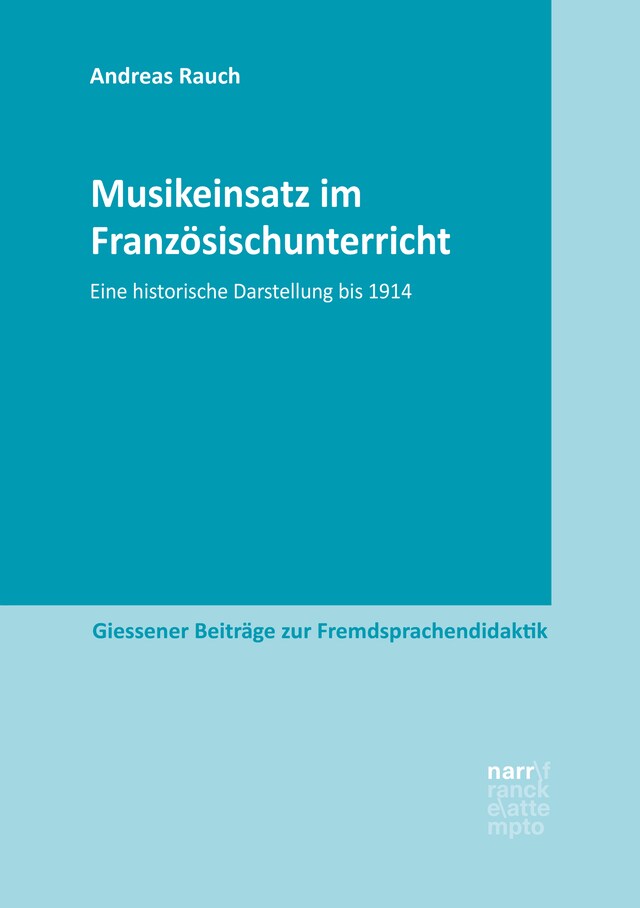 Copertina del libro per Musikeinsatz im Französischunterricht