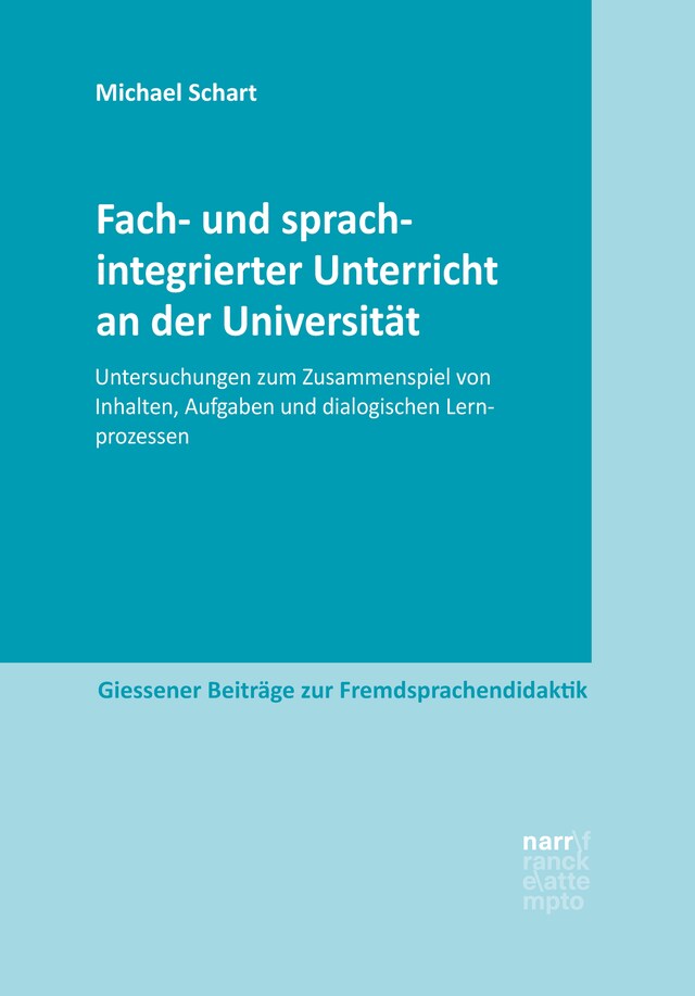 Buchcover für Fach- und sprachintegrierter Unterricht an der Universität