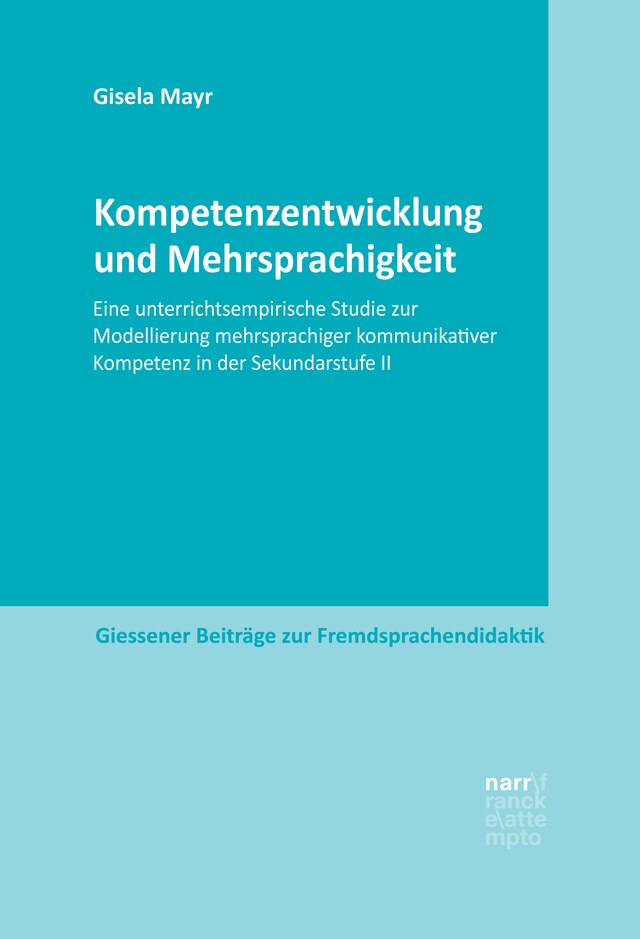 Couverture de livre pour Kompetenzentwicklung und Mehrsprachigkeit