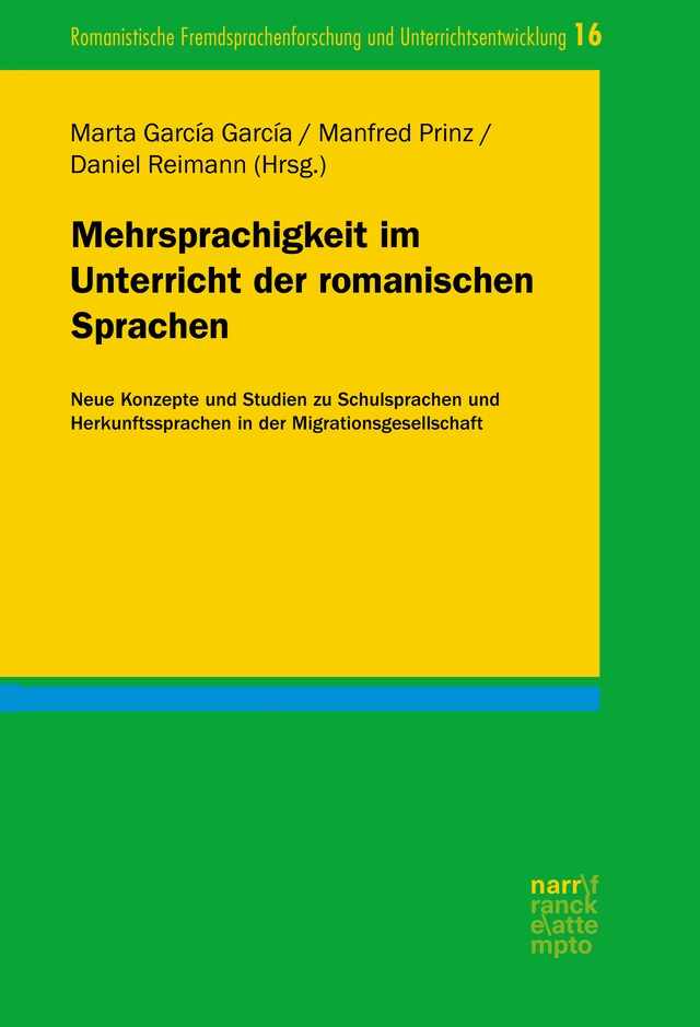 Kirjankansi teokselle Mehrsprachigkeit im Unterricht der romanischen Sprachen