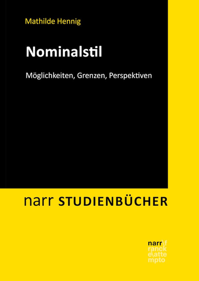 Book cover for Nominalstil