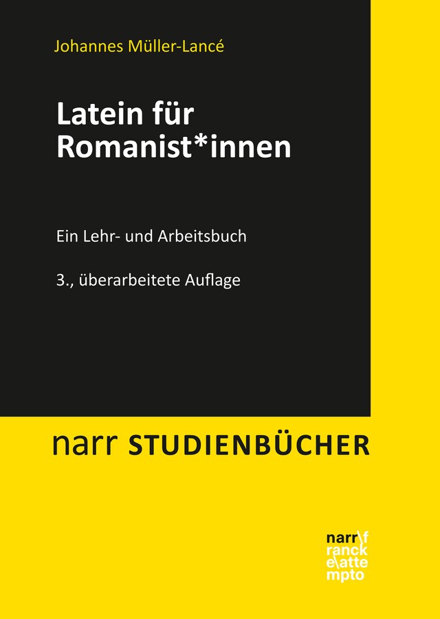 Kirjankansi teokselle Latein für Romanist*innen