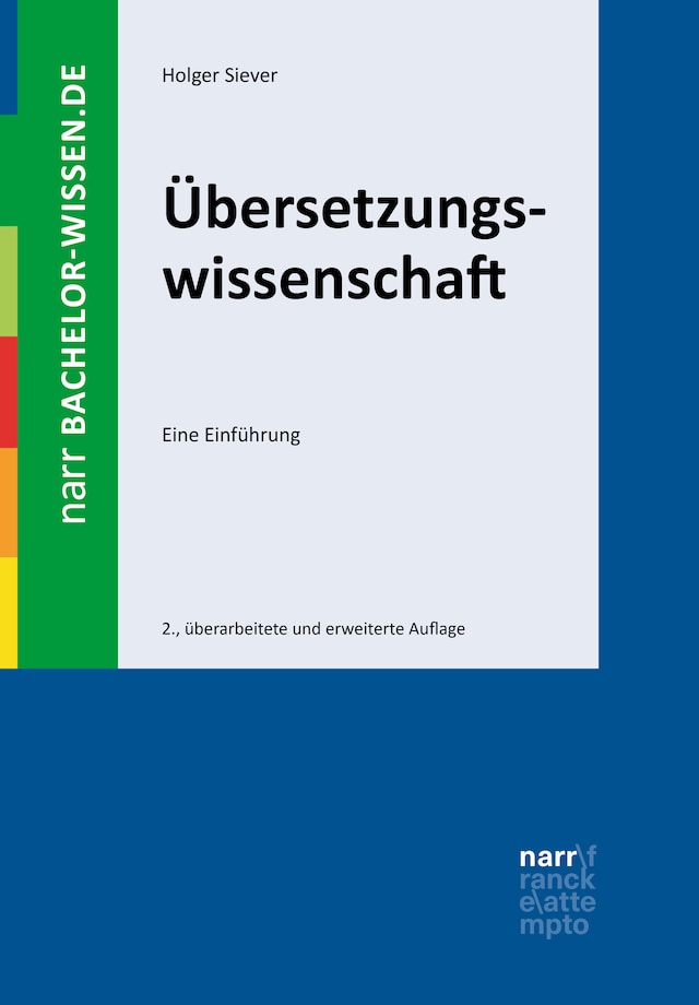 Buchcover für Übersetzungswissenschaft