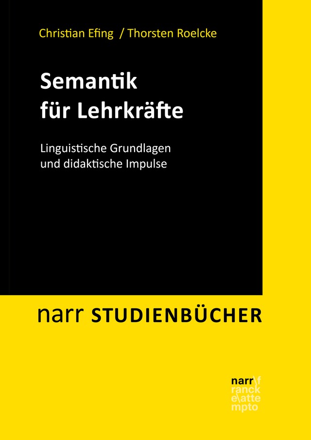 Portada de libro para Semantik für Lehrkräfte