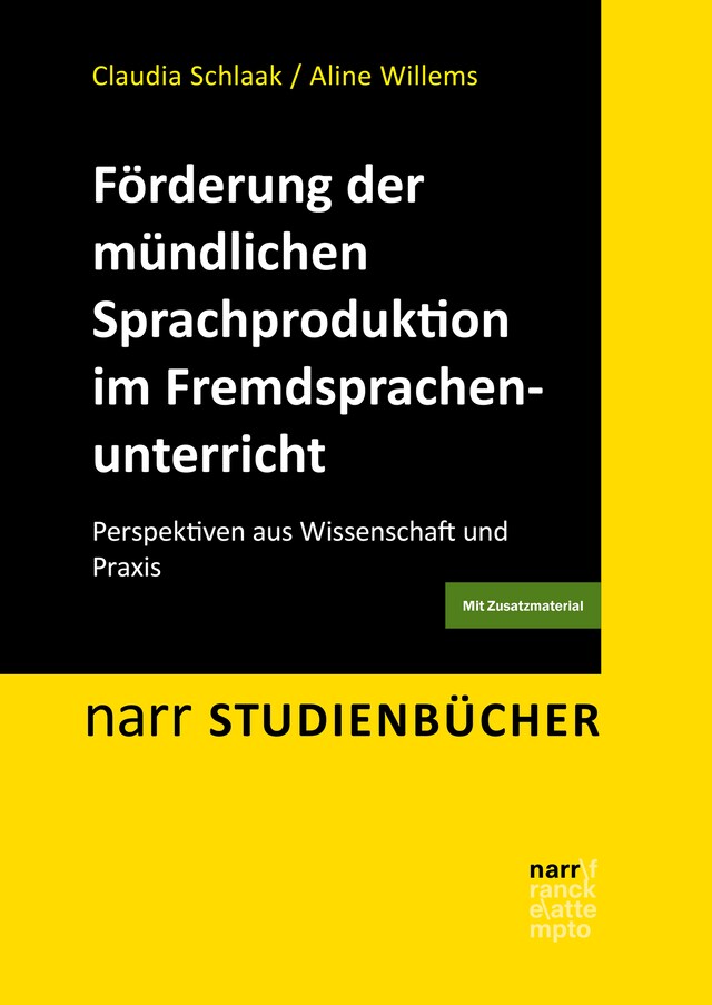 Kirjankansi teokselle Förderung der mündlichen Sprachproduktion im Fremdsprachenunterricht