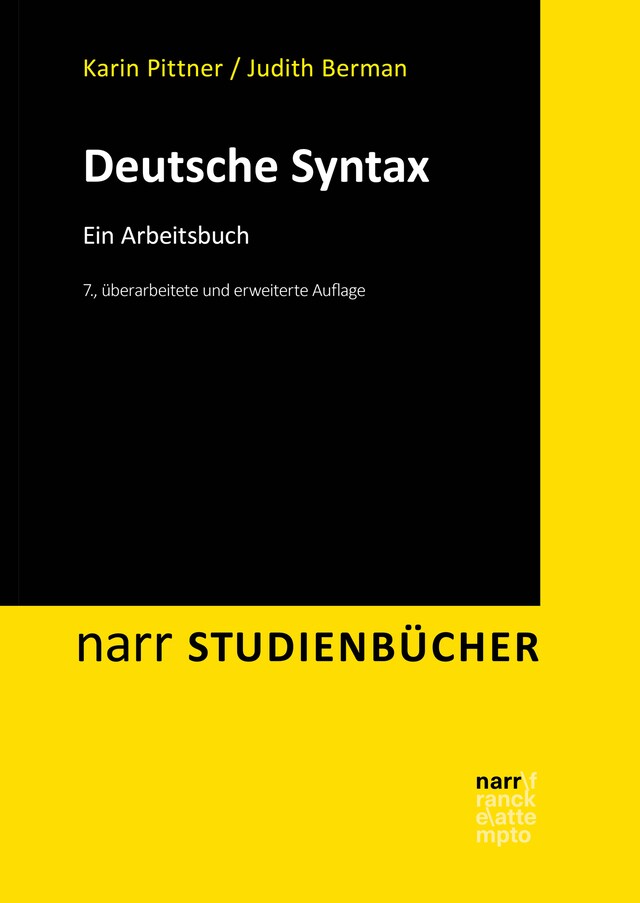 Buchcover für Deutsche Syntax