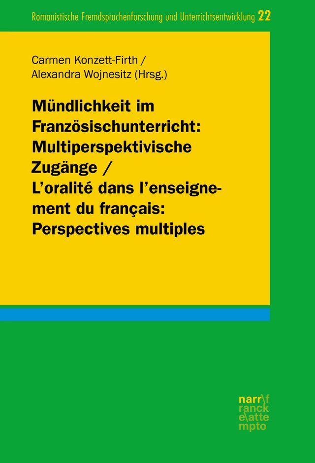 Portada de libro para Mündlichkeit im Französischunterricht: Multiperspektivische Zugänge/ L'oralité dans l'enseignement du français: Perspectives multiples