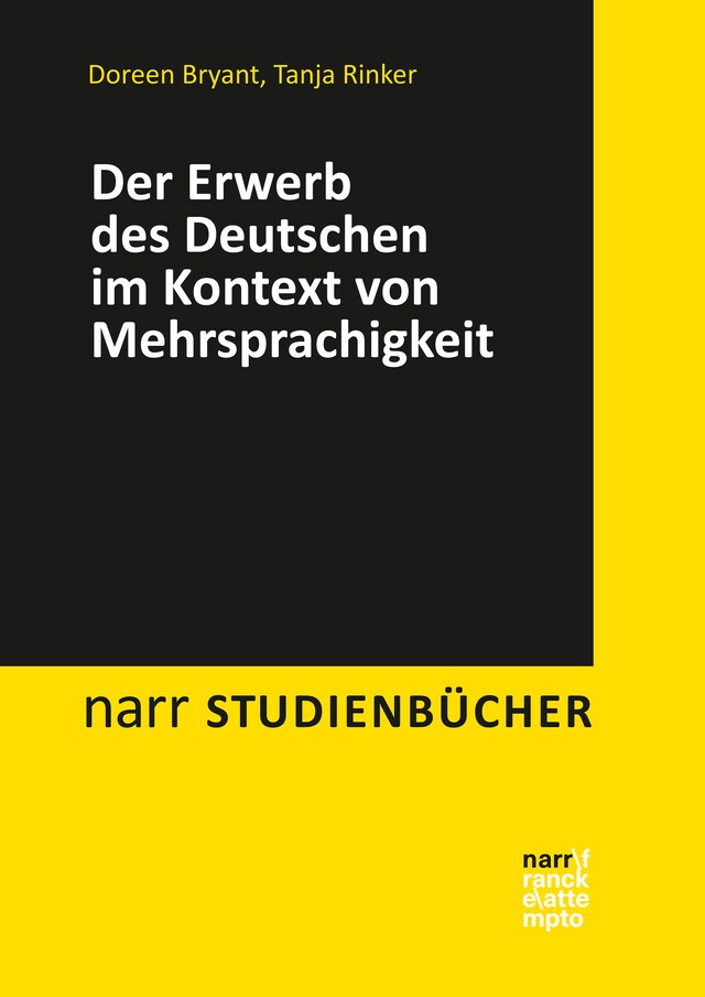 Kirjankansi teokselle Der Erwerb des Deutschen im Kontext von Mehrsprachigkeit