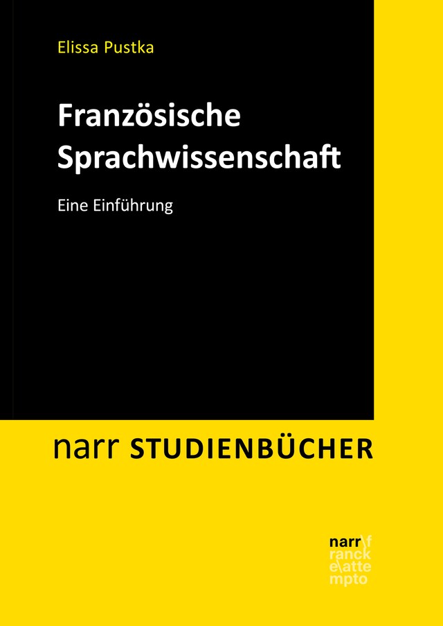 Kirjankansi teokselle Französische Sprachwissenschaft