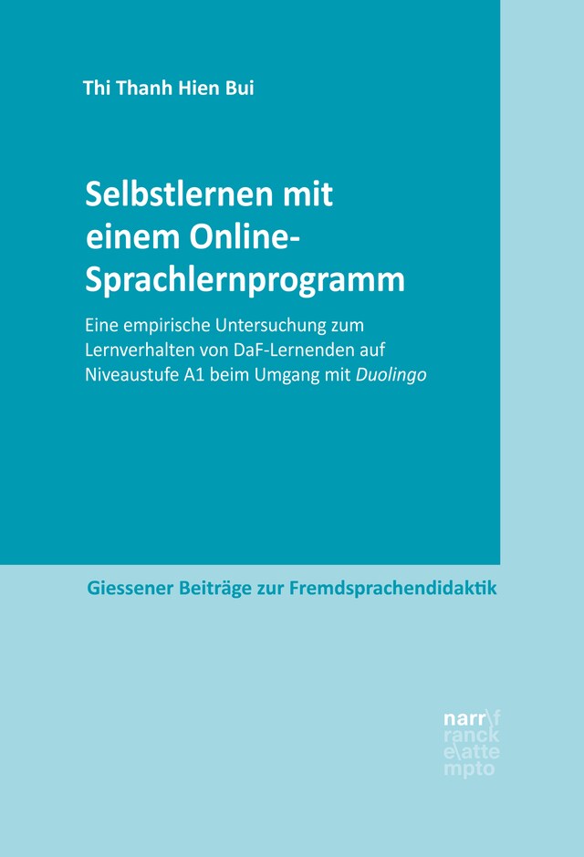 Buchcover für Selbstlernen mit einem Online-Sprachlernprogramm