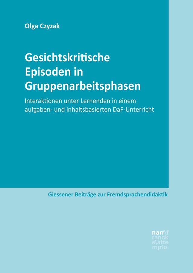 Book cover for Gesichtskritische Episoden in Gruppenarbeitsphasen