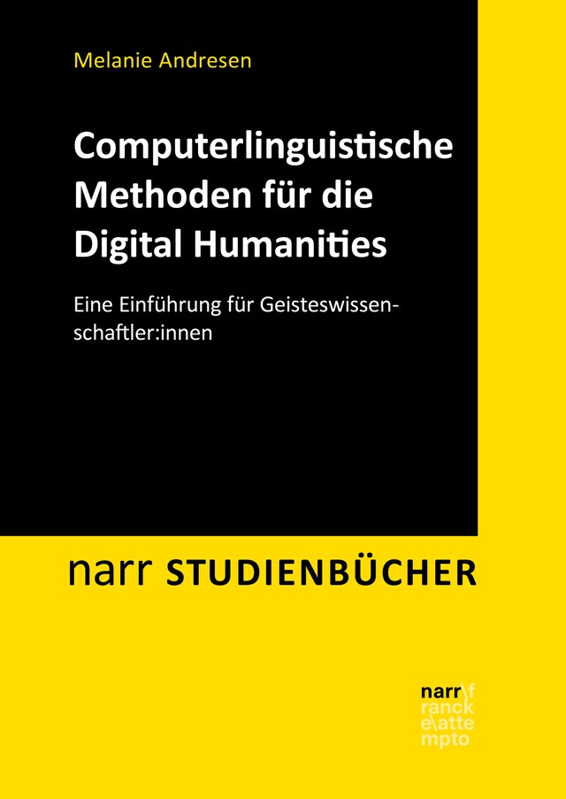 Boekomslag van Computerlinguistische Methoden für die Digital Humanities