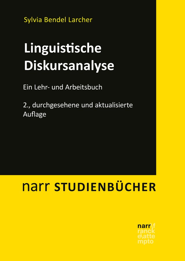 Boekomslag van Linguistische Diskursanalyse