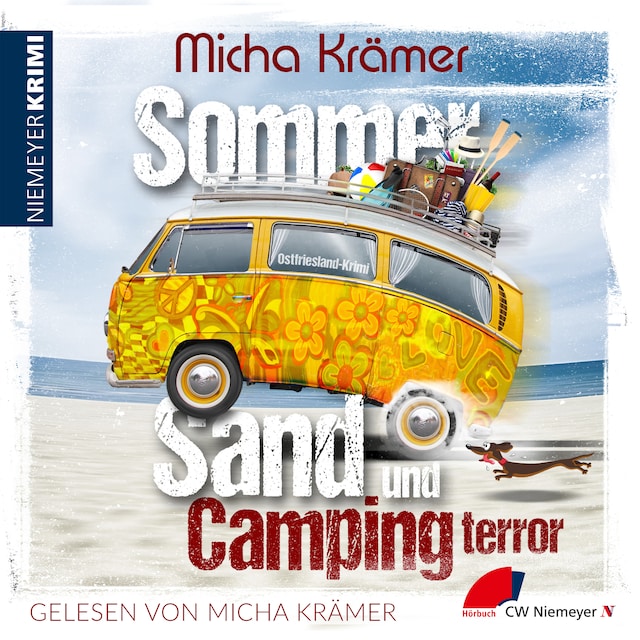 Buchcover für Sommer, Sand und Campingterror