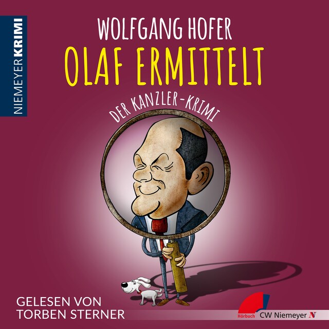 Kirjankansi teokselle OLAF ERMITTELT – Der Kanzler-Krimi