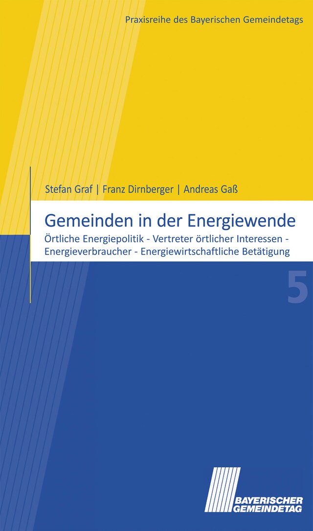 Buchcover für Gemeinden in der Energiewende