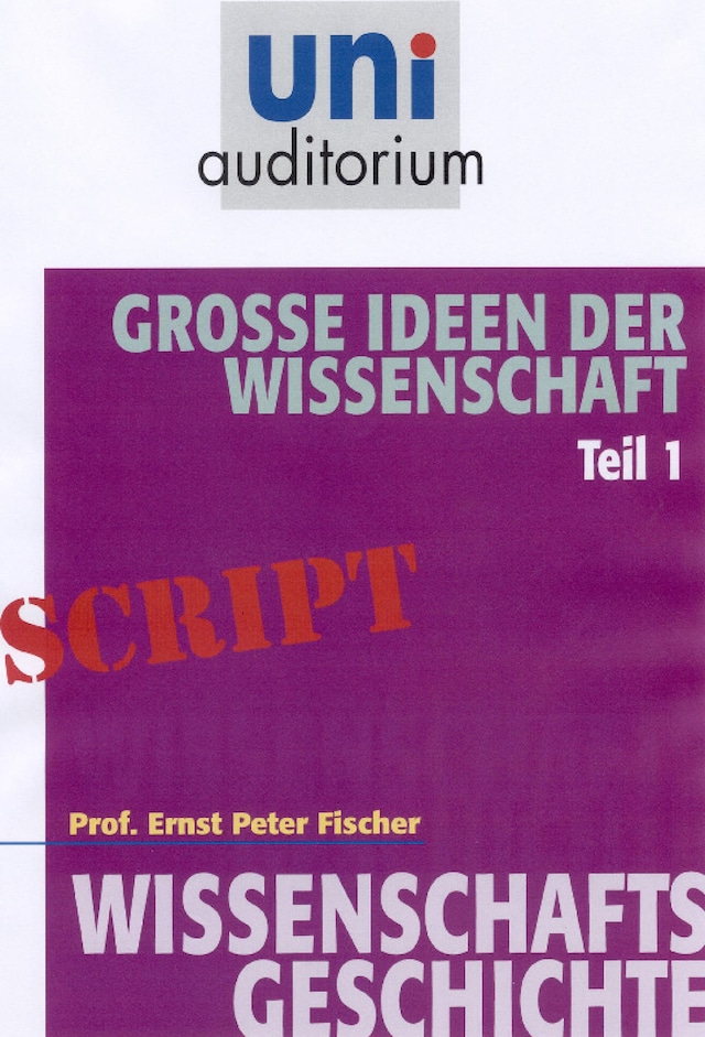 Book cover for Große Ideen der Wissenschaft: Teil 1
