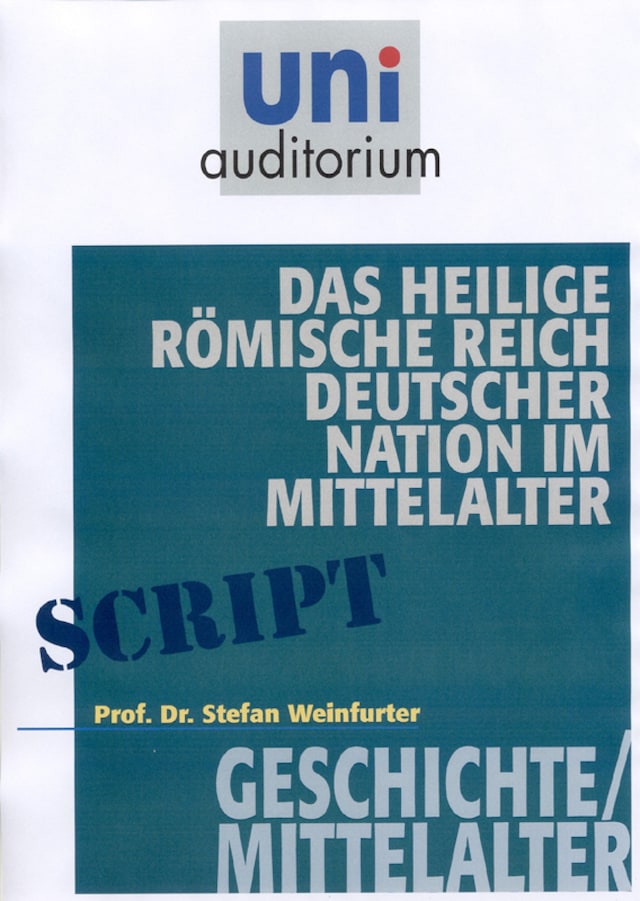 Buchcover für Das heilige römisches Reich deutscher Nation im Mittelalter