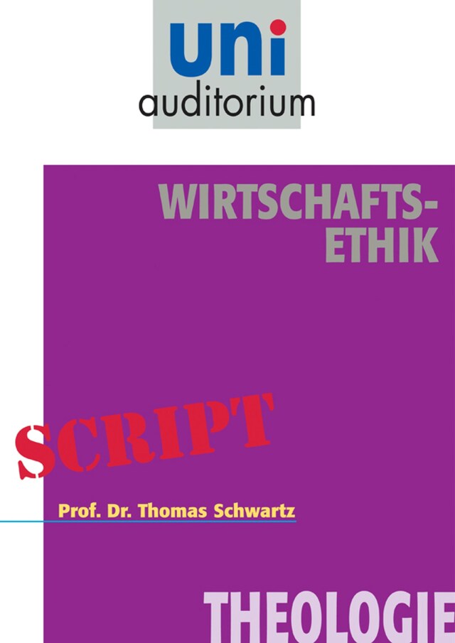 Book cover for Wirtschafts-Ethik